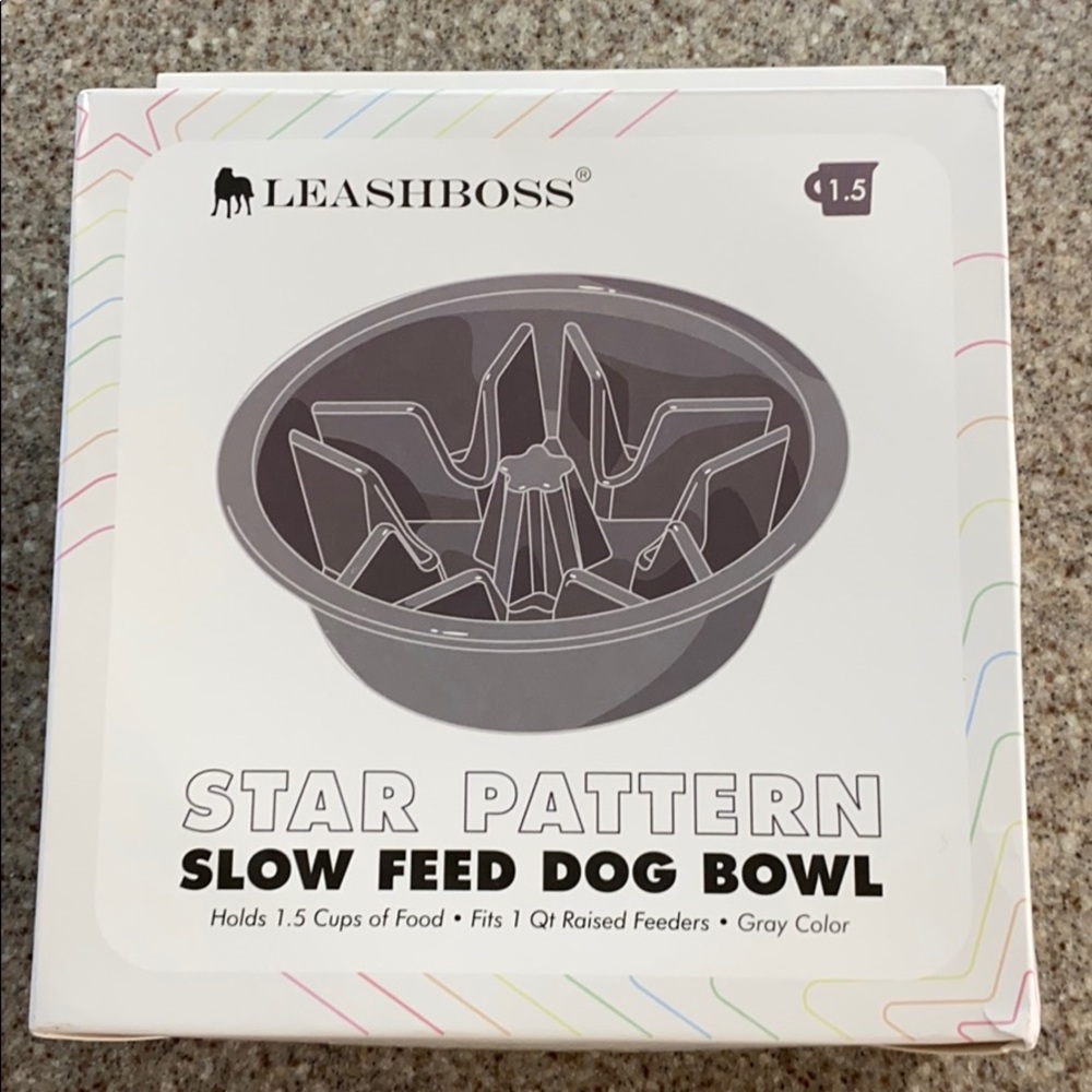 Slow feed dog bowl
